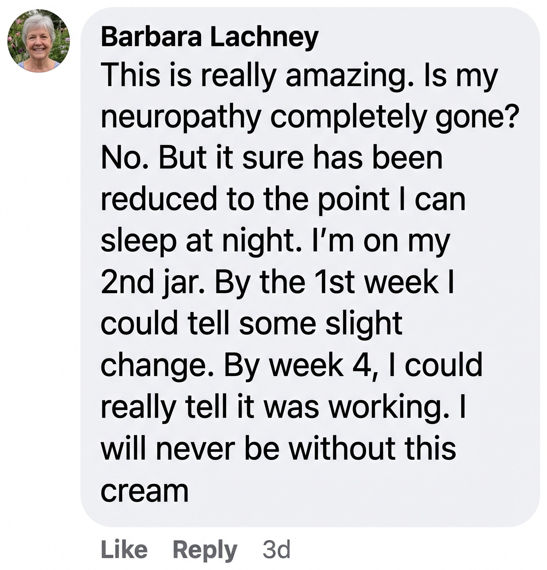Facebook comment