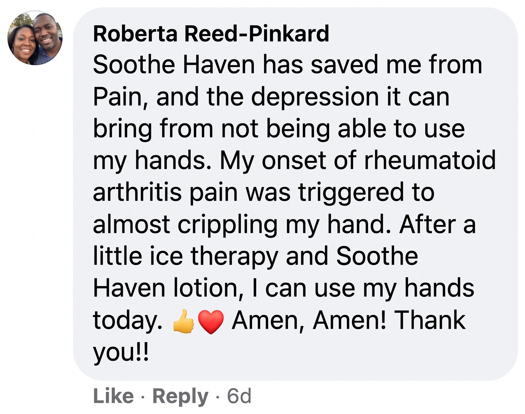 Facebook comment