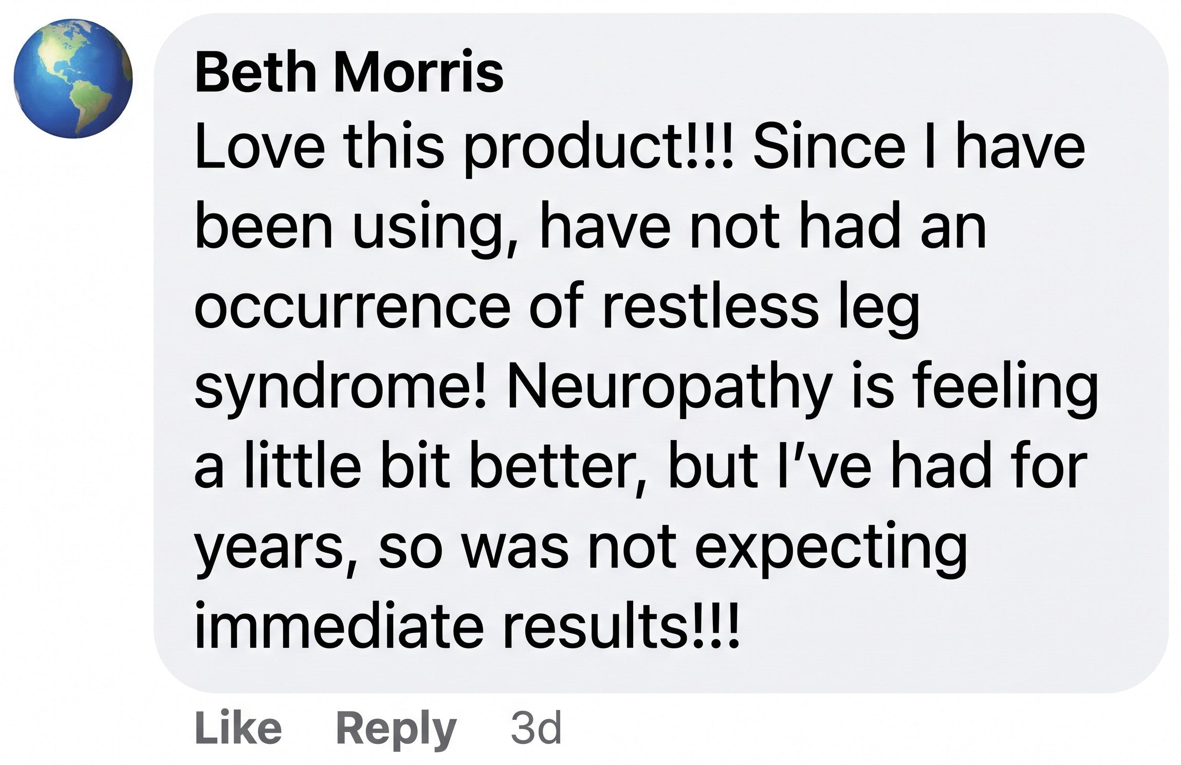 Facebook comment